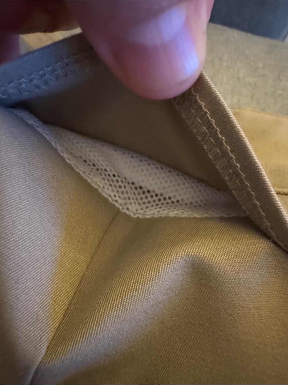 Adidas Khaki/Tan Golf ClimaCool Short - Picture 4 of 4